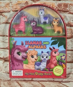Nuevo Sellado Llamas y Alpacas Mi Mini Libro Ocupado con 4 Animales Tablero de Juego - Imagen 1 de 2