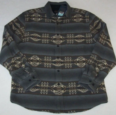 NWT Pendleton Gray/Brown BEACON ROCK Doublesoft Marshall Chamois Shirt Men's XXL - Image 1 of 4