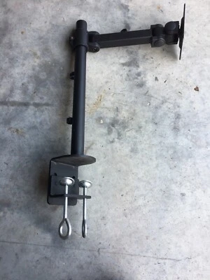 One Monitor Metal Mount Stand Edge Of Desk Unknown Brand - Image 1 of 4