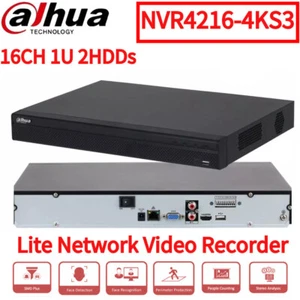 Dahua NVR4216-4KS3 16CH 2SATA H.265+ 2HDDs Netzwerk Video Recorder für IP Kamera - Picture 1 of 13