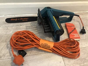 Black & Decker DN 301 250mm 10” Chainsaw 240V & Extension Lead NEW - NEVER USED - Picture 1 of 16