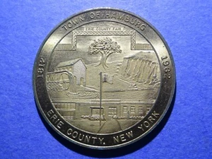 1962 Hamburg NY Sesquicentennial Town Medal PRICE DROP - Picture 1 of 2