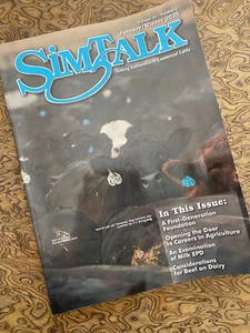 SimTalk Magazine Linking SimGenetics to Cattle Jan/Winter 2025 NEW - Imagen 1 de 2