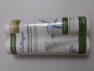 Culligan CW-MF 2-Pack Whole House Water Filter Cartridge Universal Fit New - Image 1 of 4