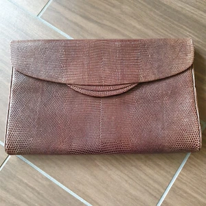 AR Alfred Roth West Germany alte Handtasche Damentasche Tasche Python Leder - Bild 1 von 14