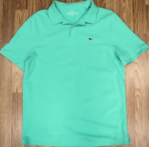 CAMISA POLO VINEYARD VINES ALGODÓN/SPANDEX VERDE PRIMAVERA Talla MEDIANA, M - Imagen 1 de 4