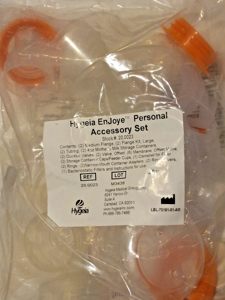Hygeia Enjoye Breast Pump Personal Accessory Set 20.0023