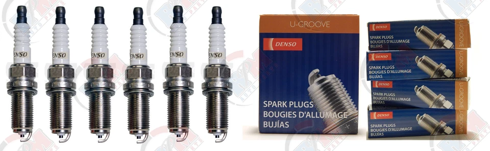 DENSO "U-GROOVE" Spark Plugs (Set of 6) for 2002-2006 Volkswagen Jetta 2.8L V6 Foto 1 de 1