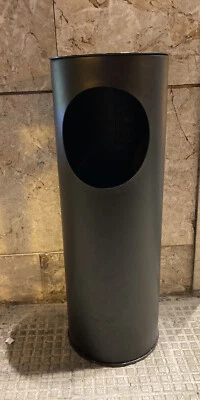 Cestino Spazzatura Con Posacenere  Per Esterno O Interno - Immagine 1 di 4