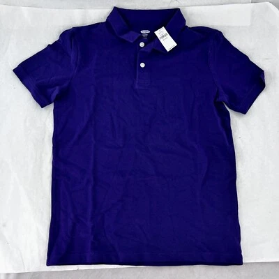 Old Navy Girls Uniform Polo Shirt Purple Size XL (14-16) - Image 1 of 4