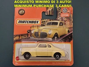 Matchbox Plymouth Coupè 1941 - Foto 1 di 1