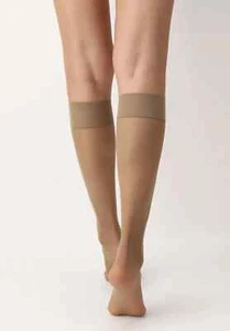 10 Pack Oroblu Dolcevita 20 den Knee-Highs cuff for perfect fit opaque look - Picture 1 of 7