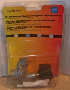 Mr. Heater F273761 90 Degree Low Pressure Propane Tank BBQ Regulator 3/8" Hose - Picture 1 of 2