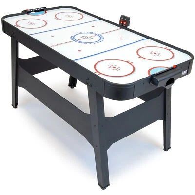 GoSports 54 Inch Air Hockey Arcade Table for Kids & Adults - Black - Image 1 of 4