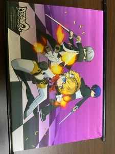 PERSONA Q OMBRA DEL LABIRINTO Arazzo pergamena da parete Aigis Makoto Yu Narukami - Foto 1 di 6