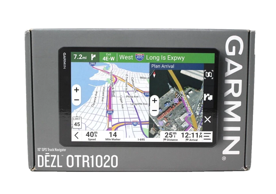 Garmin dezl OTR1020 Trucking GPS Navigator with 10" Touchscreen 010-02926-00