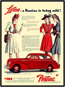 Pontiac Special Six Torpedo Vtg Look 9” x 12” Reproduction Aluminum Sign - Picture 1 of 1