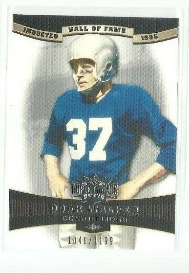 2006 Topps Triple Threads #77 Doak Walker 1040/1199 (ref 93991) - Image 1 of 1