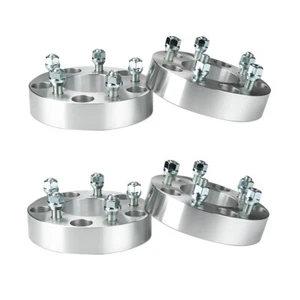 4Pcs 1.5" 5x5.5 to 5x5 Wheel Spacers Adapter 1/2" For Ram 1500 Ford F-150 Dakota - Picture 1 of 11