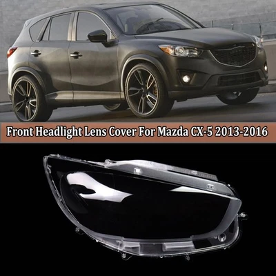 Right Headlight Lens Cover Headlamp Shell Clear For Mazda CX5 CX-5 2013-2016 — 第 1/4 张图片