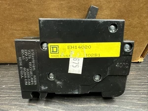 EH14020 Square D 20 Amp 277V 1-polig Typ EH Steckschutzschalter Neu - Bild 1 von 5