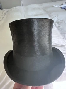 Vintage Christy’s Turin 1911 Top Hat, Size 58.5cm, Ready To Wear - Picture 1 of 8
