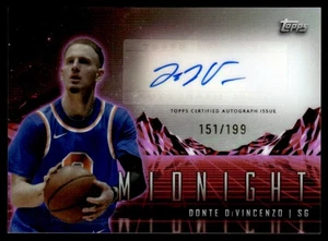 2023-24 Topps Midnight Horizon Auto Donte DiVincenzo 151/199 #HS-DDI - Picture 1 of 2