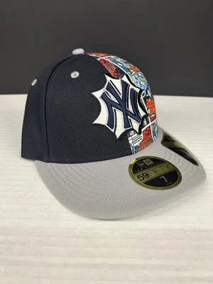 New York Yankees New Era 2025 Players Weekend Comic Fitted Hat Size 7 NWT SALE - Image 1 of 4