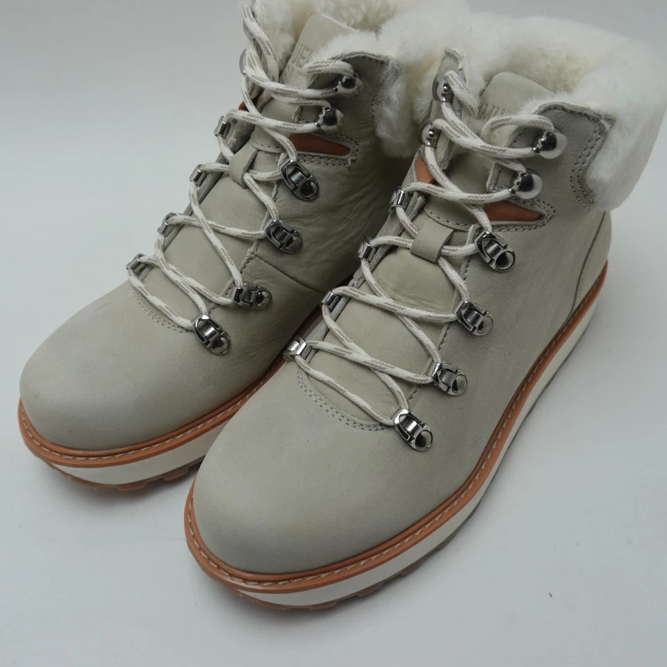 Samuel Hubbard Botas Mujer 6 M 'Shear Alpine' Piel de Oveja Forradas Cuero Blanco Foto 1 de 4