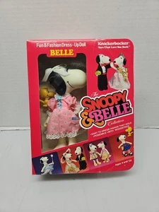 Vintage Peanuts Snoopy & Belle Knickerbocker Anziehpuppe NEU  - Bild 1 von 9