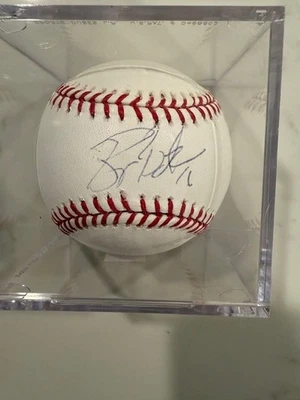 Billy Butler #16 Kansas City Royals Autographed MLB Baseball Auto - Image 1 of 2