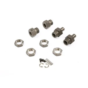 24mm Radmitnehmer Set vorne u. hinten rot HPI Baja, FG, Carson, Rovan, Amewi uvm - Bild 1 von 1