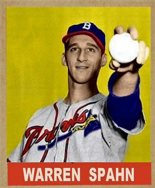 WARREN SPAHN 48## BUY 5 GET 1 FREE ### or 30% OFF 12 OR MORE - Image 1 of 2