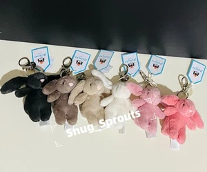 AUTHENTIC NWT Jellycat Bashful Bunny Bag Charm Bundle of 6 - Retired! OG - Picture 1 of 8