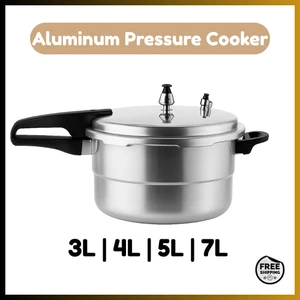 Pressure Cooker 3L 4L 5L7L Stainless Steel Induction Compatible Fast Cooking Pot - Picture 1 of 5