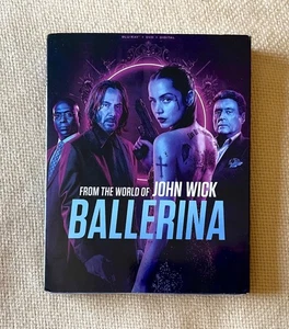 Ballerina (From the World of John Wick) Blu Ray DVD w/ Slipcover + Digital - Picture 1 of 4