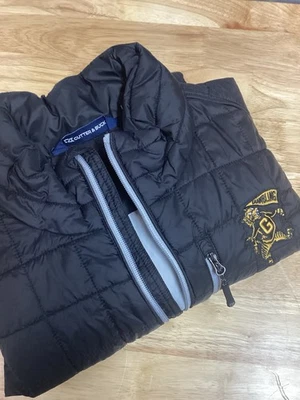 Chaleco acolchado Cutter & Buck Grambling Tigers Rainier Primaloft negro grande para hombre Foto 1 de 4