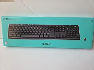 Logitech K270 Wireless Keyboard With Unifying Receiver 920-003051 - Picture 1 of 4