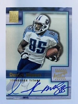 2001 Topps Reserve Derrick Mason Autograph #TR-DM Tennessee Titans - Image 1 of 2