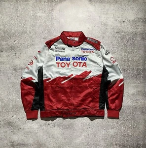 Toyota Panasonic Michael Schumacher Rare Racing Men’s Jacket M Size - Picture 1 of 20