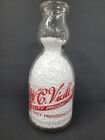Vintage Cream top Milk Bottle W.C. Viall  East Providence R.I.  1qt