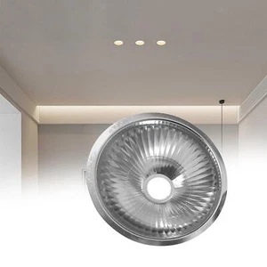 Recessed Can Light Cover Metal Protective Aluminum Modern Ceiling Fixture for - Picture 1 of 7