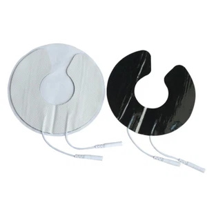 5 pair Replacement Electrode Pads Physiotherapy For Tens Massager Breast Massage - Picture 1 of 9