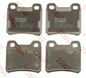 TRW Rear Brake Pad Set for Saab 900 II 2.0T 2.3 2.5 V6 incl. Coupe & Convertible - Picture 1 of 1