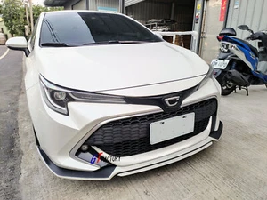 UNPAINTED B STYLE FRONT LIP SPOILER FOR TOYOTA COROLLA HATCHBACK - Picture 1 of 3