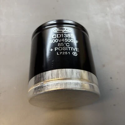 Condensador Jianghai CD138S 4500uF 400V buen estado Foto 1 de 3