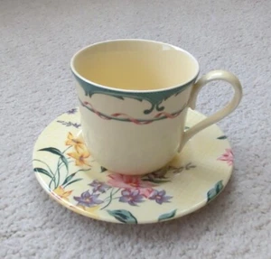Lenox Fine China Cup and Saucer European Garden Collection Perennial Garden - Picture 1 of 6