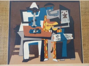 Rare picasso three musicians retro coffee table from the 1960s - Picture 1 of 10