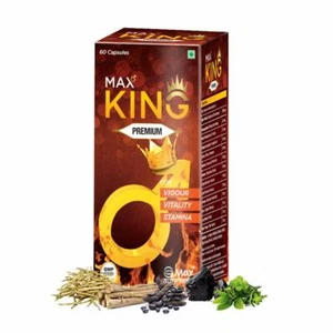 Max Ayurveda King For Men - 60 Capsules FREE DELIVERY - Bild 1 von 5