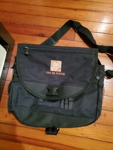 Home Depot 2005 HR Forum schwarze Computertasche mit gesticktem HD-Logo - KOSTENLOSER VERSAND - Bild 1 von 7